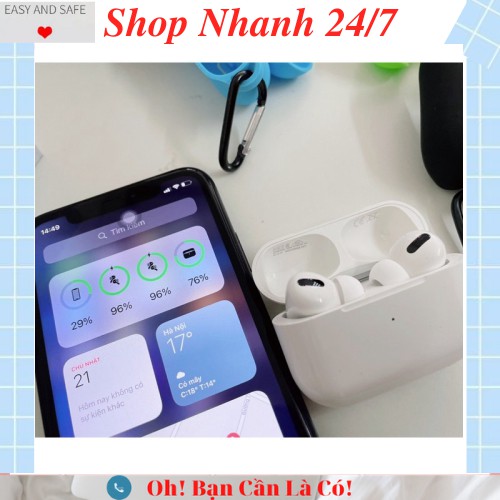 Airpods Pro Tai Nghe Không Dây Bluetooth airpods thế hệ thứ 3 ( TWS airpod pro ) và Vỏ ốp lưng  Airpod / Airpods Pro