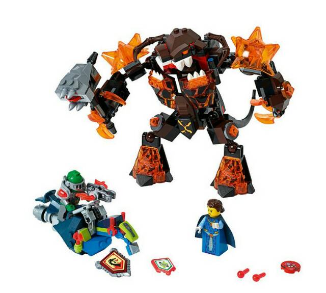 Bộ Đồ Chơi Lắp Ráp Lego 26 Mảnh Ghép Hình SY564 Nexo Knight Infernox