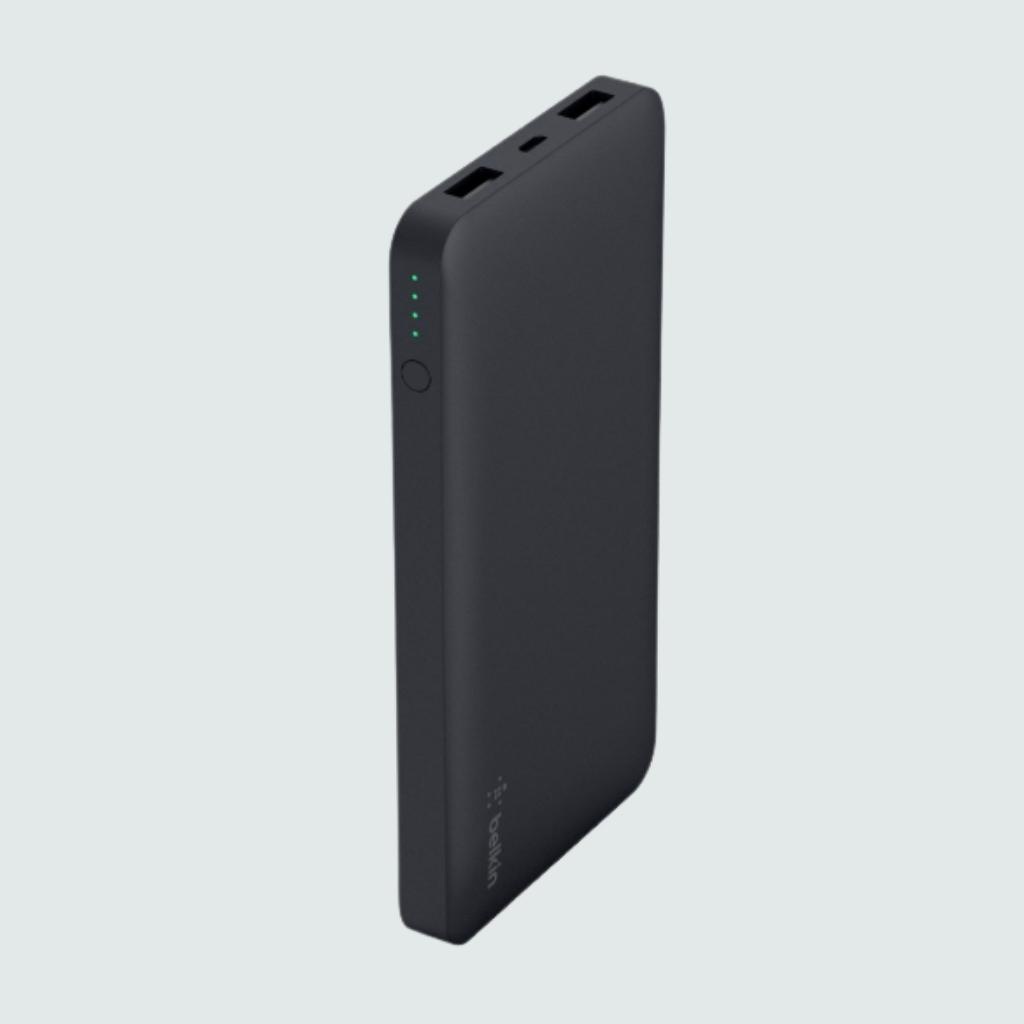 Sạc dự phòng Belkin F7U020btBLK 10000mAh, Sạc nhanh hàng chính hãng