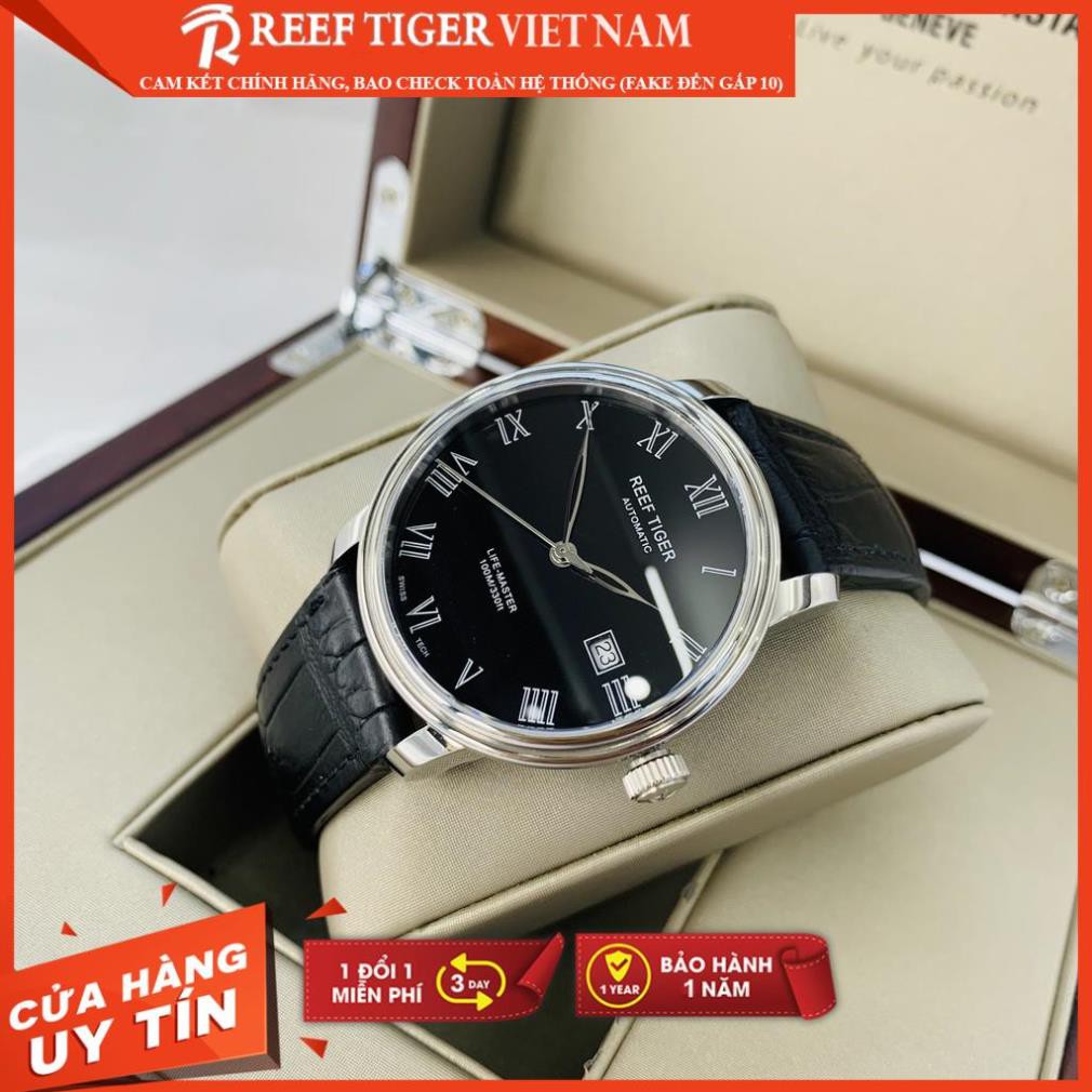 [REEFTIGERVIETNAM]  Đồng hồ nam Reef Tiger RGA812-YBB