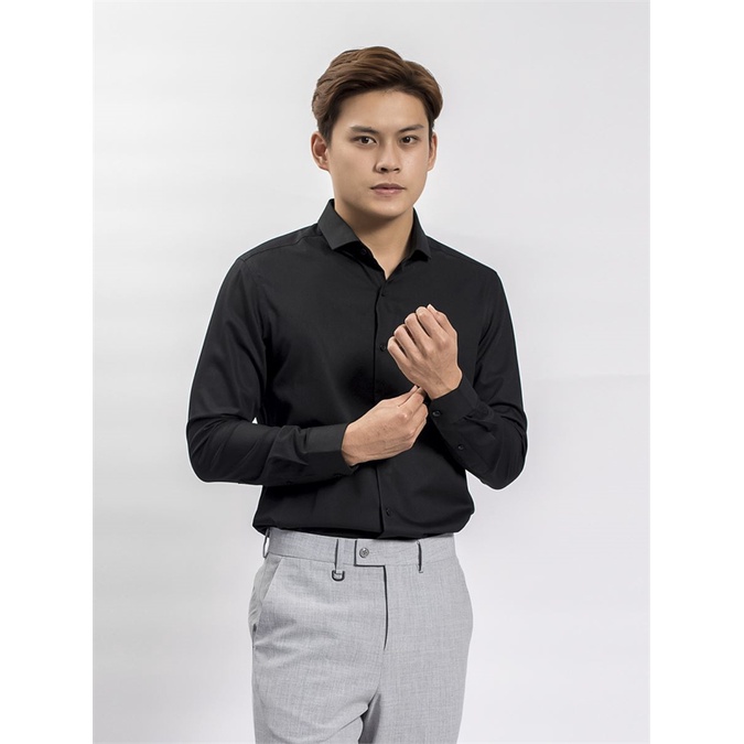 (MAIHSM25K) Áo sơ mi nam dài tay ARISTINO sang trọng  sợi tre kháng khuẩn from ôm ALS58608