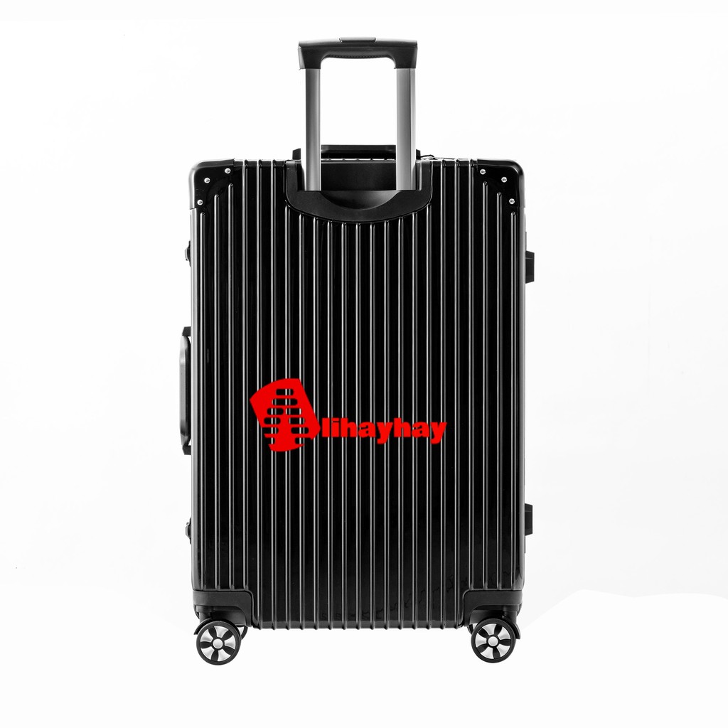 Vali khung nhôm màu đen đủ size 20-24-26-29