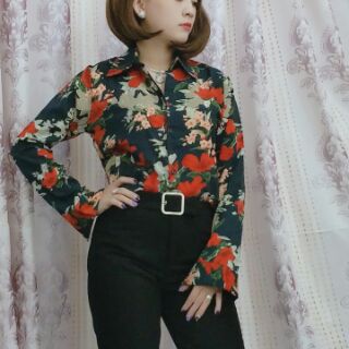 Sơmi lụa 3d cao cấp