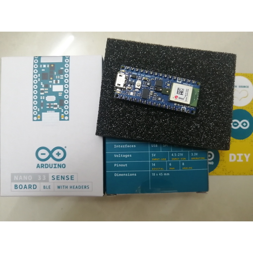 Board Lập Trình AI Arduino Nano 33 BLE Sense