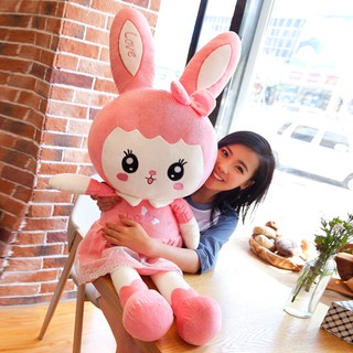 [HÀNG NHẬP KHẨU] Gấu Bông Thỏ CUTE Cho Bé - Thú Bông Nhập Khẩu Cao Cấp - Chiều Cao 50-120cm