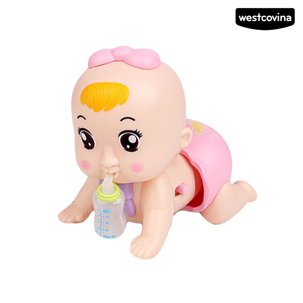 [Mới]❃Đồ Chơi Bình Sữa Có Nhạc Cho Bé Tập Bò