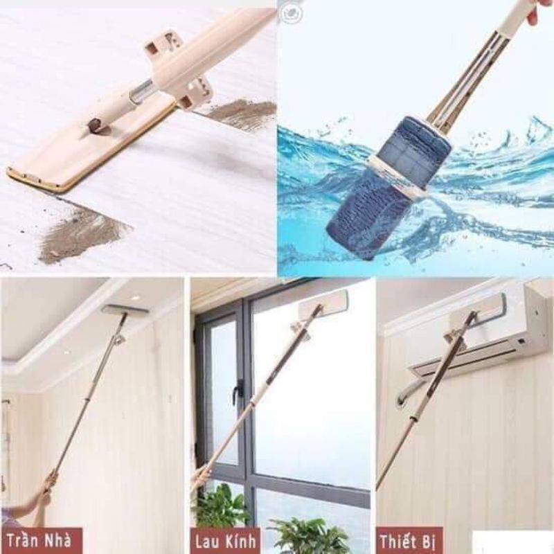 Cây lau nhà tự vắt thông minh