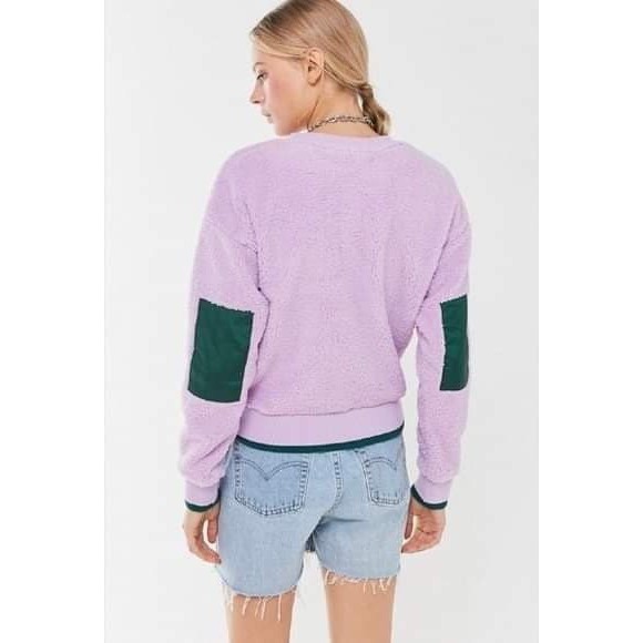 Áo sweater nỉ lông cừu Champion Sherpa Sweatshirt thu đông