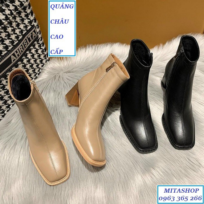 {SẴN HÀNG} BOOT BỐT CỔ LỬNG PHONG CÁCH HÀN 2020 - MITASHOP