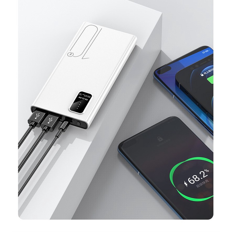 Sạc Dự Phòng Dung Lượng 10000mah Nhỏ Gọn Sạc Nhanh Tiện Dụng