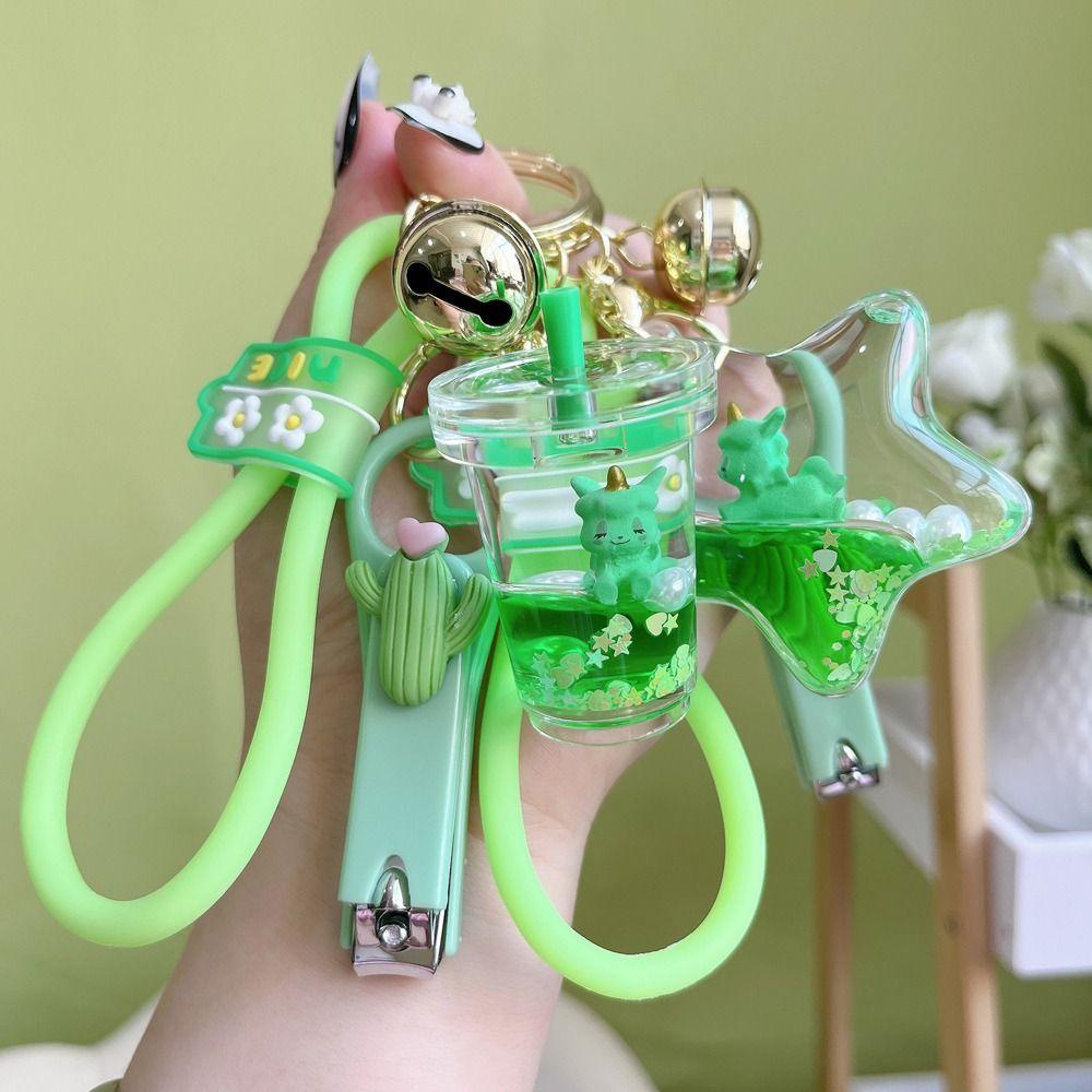 DARNELL Móc Khóa Hình Ngôi Sao Hoạt Hình Đáng Yêu Giá Đỡ