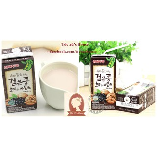 SỮA ĐẬU ĐEN, HẠNH NHÂN, ÓC CHÓ SAHMYOOK - HÀN QUỐC - Thùng 24 hộp