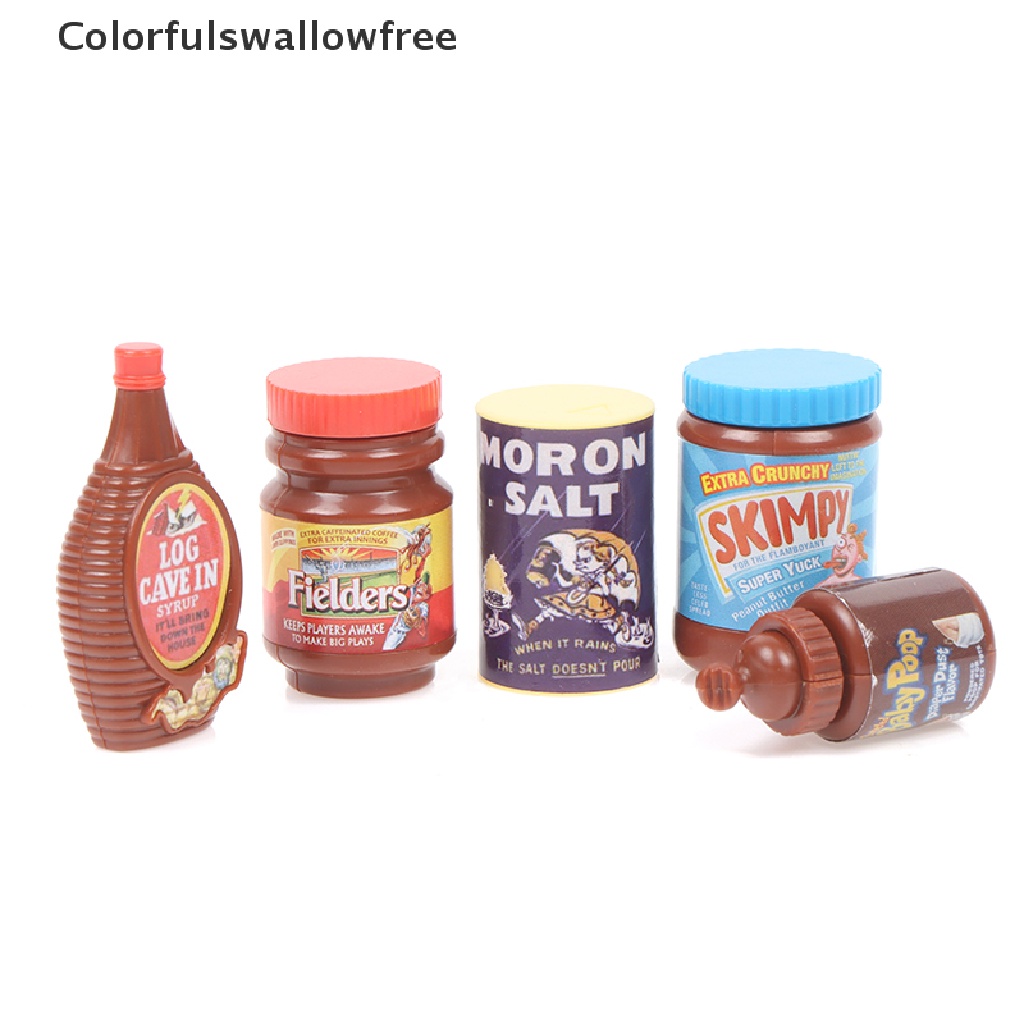 Colorfulswallowfree Dollhouse Miniature food 1/6 Supermarket Miniature Pretend Play Toy Accessories BELLE