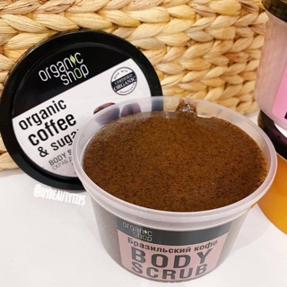 TẨY DA CHẾT TOÀN THÂN ORGANIC COFFEE & SUGAR BODY SCRUB
