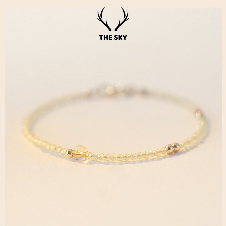Vòng tay nữ đá Tourmaline phong thuỷ đem lại may mắn, giúp cân bằng năng lượng, tốt cho sức khỏe chủ nhân