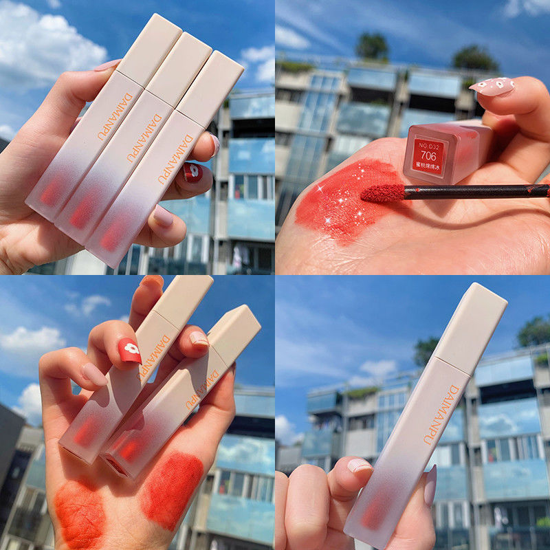 (Hàng Mới Về) Son Môi Không Thấm Nước Không Phai Màu Trang Điểm Dễ Thương