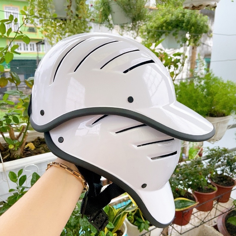 Mũ lưỡi trai kiểu xương cá