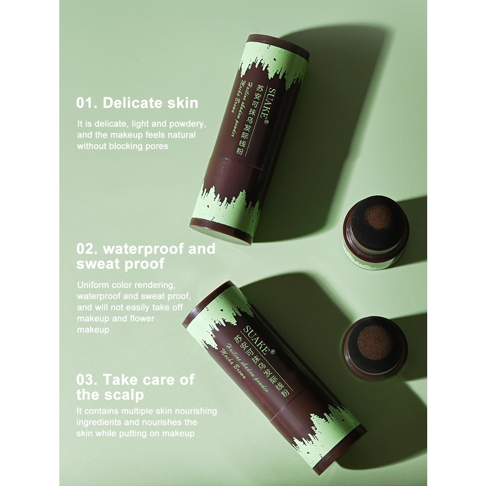 Còn Hàng Tự Nhiên Dây Cột Tóc Bột Trán Và Đền Bóng Cắt Tỉa Tóc Bột Kẻ Chân Mày Cá Tuyết