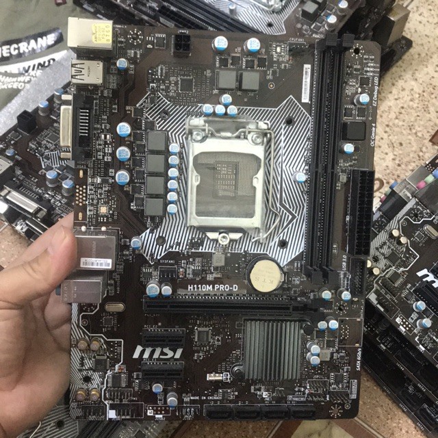 Mainboard MSI H110M PRO-VD  ĐÃ QUA SỬ DỤNG.