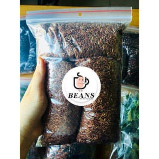 Trà gạo lứt rang than hồng BEANS, dùng pha trà hoặc ăn liền 500g