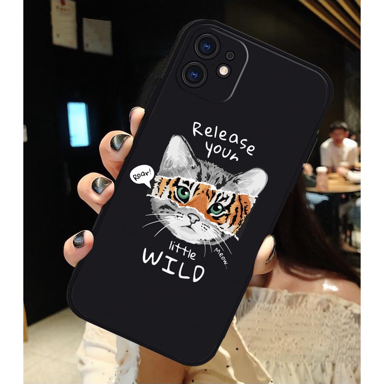 Vỏ ốp iPhone Little Cat chống sốc cho iPhone 6/6pl/6s/6spl/7/7pl/8/8pl/x/xs/11/12/13/pro/max - Chinchincase