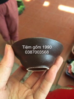 Bát rượu men gốm Bát tràng