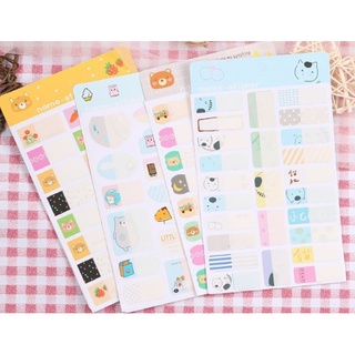 Nhãn dán Sticker name đánh dấu đồ dùng cá nhân