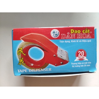 Dao cắt băng dính dân hoa cỡ đại