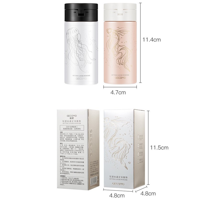 Phấn phủ tiên cá Geocomo siêu mịn lâu trôi F234 | BigBuy360 - bigbuy360.vn