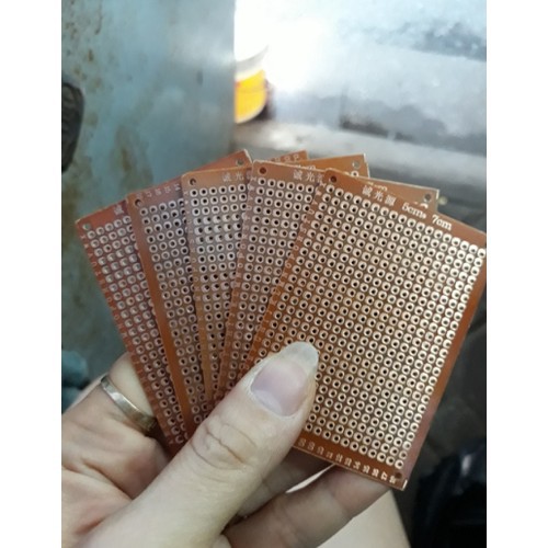 Bộ 5 Bo mạch PCB Đục Lỗ 5x7cm