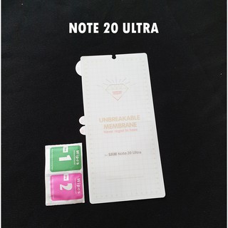 Miếng dán PPF Note 20 Ultra chống xước màn hình mặt trước