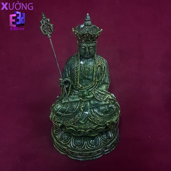 Tượng thờ - Địa Tạng Vương Bồ Tát - Xưởng E3D - PH 066