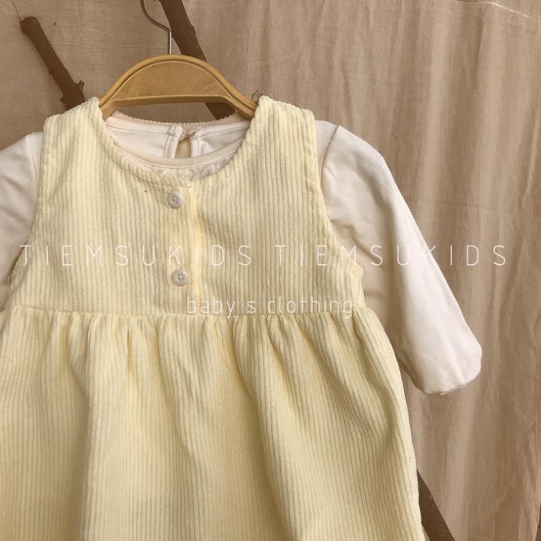 HÀNG TRẺ EM THIẾT KẾ - Romper nhung tăm kèm mũ cho bé trai bé gái