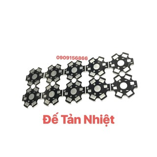 Combo 10 Đế tản nhiệt cho led luxeon (1-3W)