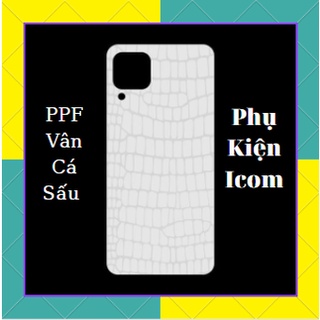 Miếng Dán PPF Vân Cá Sấu Mặt Sau Cho Điện Thoại Iphone-Đủ Mã 7Plus ĐẾN 12 PRO MAX