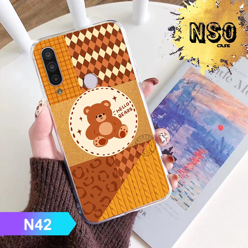 Ốp Lưng Vsmart joy 3 - Vsmart Joy 1 - 1 Plus - Vsmart Joy 2 plus  In Hình Họa tiết gấu đẹp dễ thương