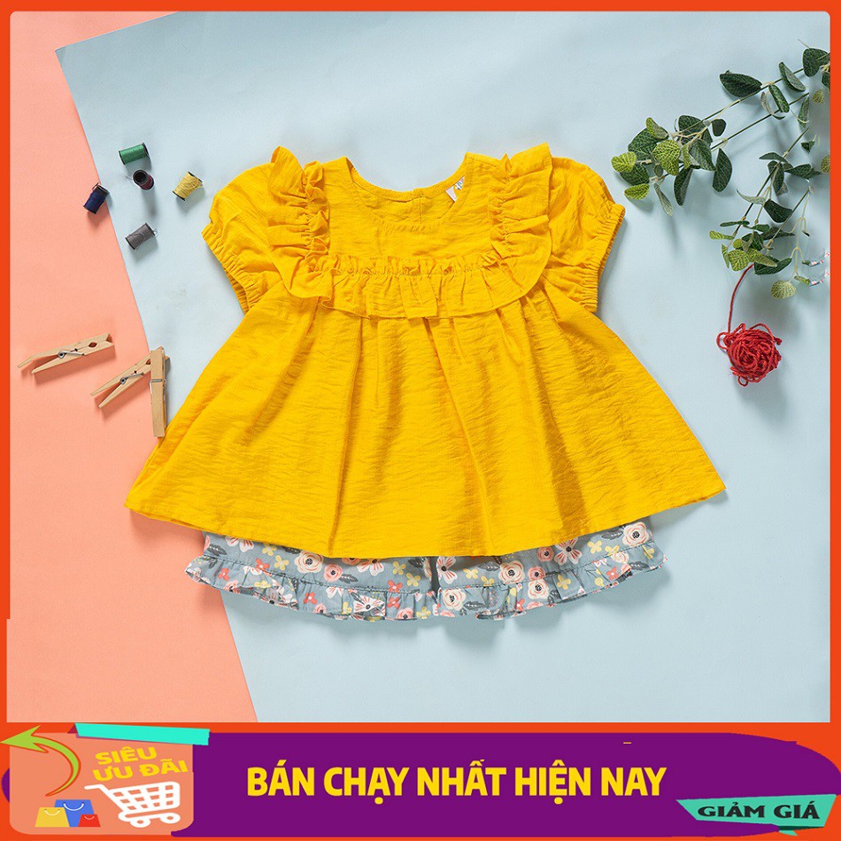 Đồ bộ mặc ở nhà, đi học cho bé gái siêu mát, chất đũi tơ hàng cao cấp