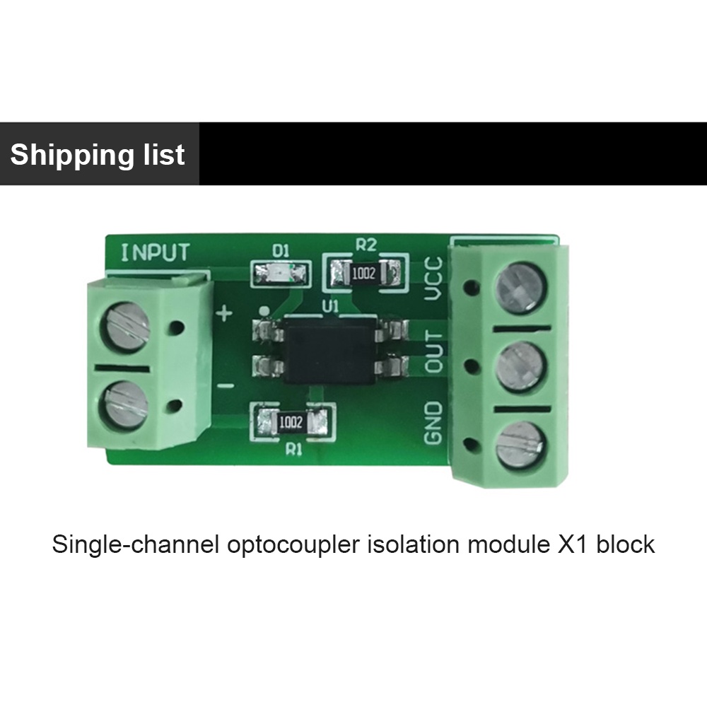 Mô đun pcbfun cách ly quang 3V-5/12/24V 1 kênh