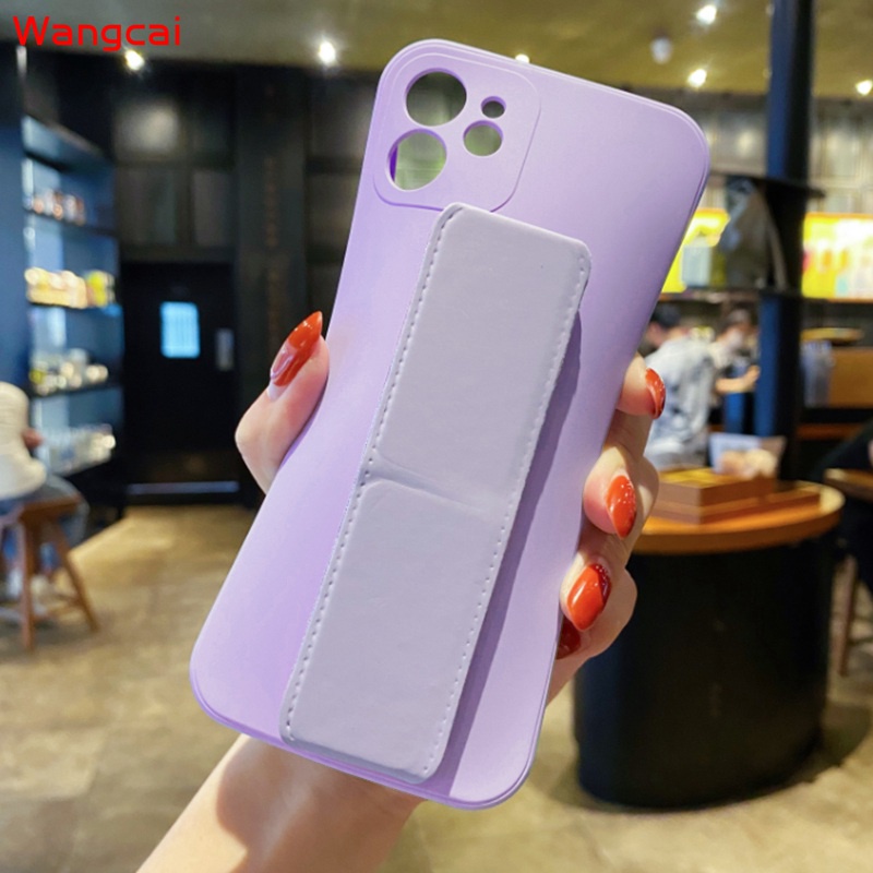 Ốp điện thoại TPU dẻo màu sắc kẹo ngọt có giá đỡ nam châm cho Samsung Galaxy S10Lite 2020 Note 10 Plus Lite Grand Prime