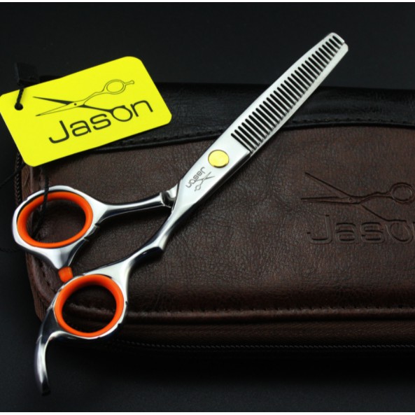 Bộ kéo cắt tóc jason ha  05 tay phải (mua cặp tặng bao da, chỉnh kéo, lược toni guy)