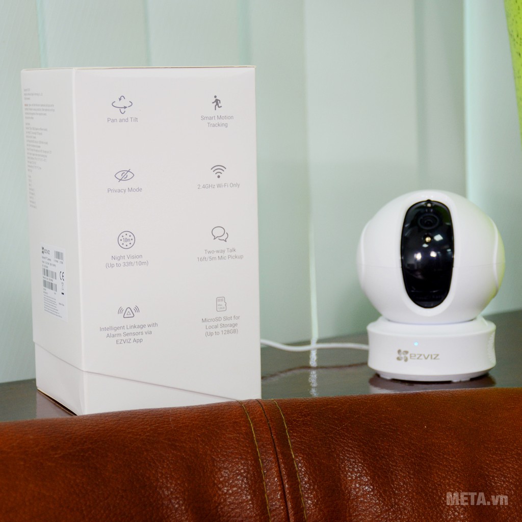 Camera Wifi Camera Ezviz Thông Minh xoay 360 EZVIZ CS-CV246 , theo dõi chuyển động , đàm thoại 2 chiều