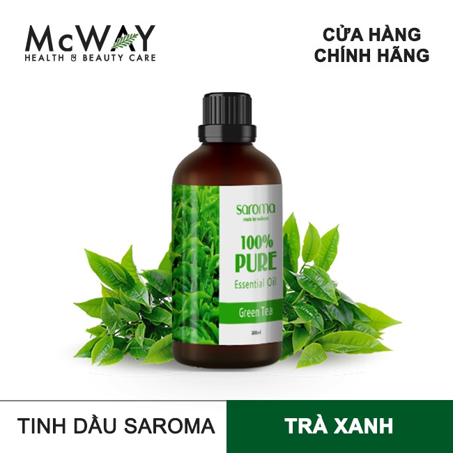 Tinh dầu trà xanh Saroma 100ml