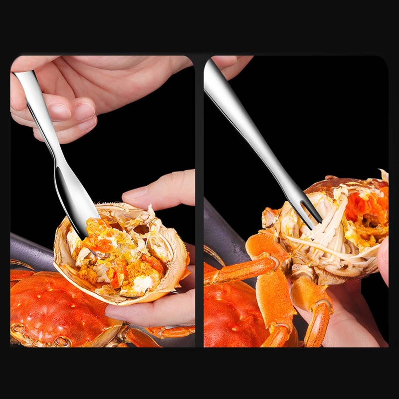 Kẹp Càng Cua Bằng Thép Không Gỉ Dễ Vệ Sinh Tiện Dụng