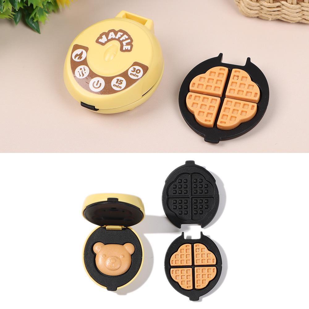 1 Lò Vi Sóng Điện Mini Màu Sắc Ngẫu Nhiên Cho Nhà Búp Bê 1 / 6 1 / 12