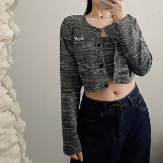 SET ÁO CARDIGAN CREAMY OHOH (CREAMY SET)