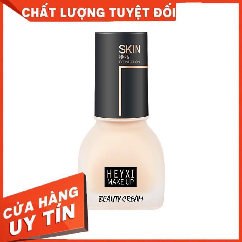 Kem nền dưỡng ẩm HEYXI che phủ khuyết điểm làm đều màu da Beauty Cream Skin Foundation 30ml HEYX14 | BigBuy360 - bigbuy360.vn