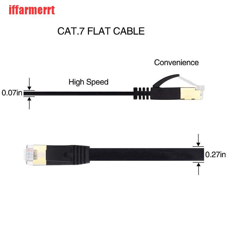 Cáp Nối Mạng Tốc Độ Cao 1-5m Cat7 Sstp Rj45 C4G6