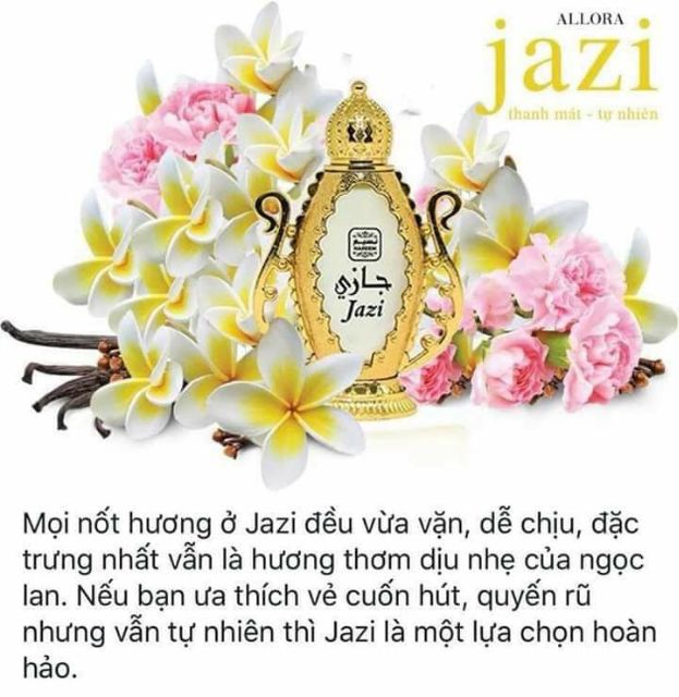 [SIÊU RẺ]💥💥💥Tinh dầu nước hoa Jazi