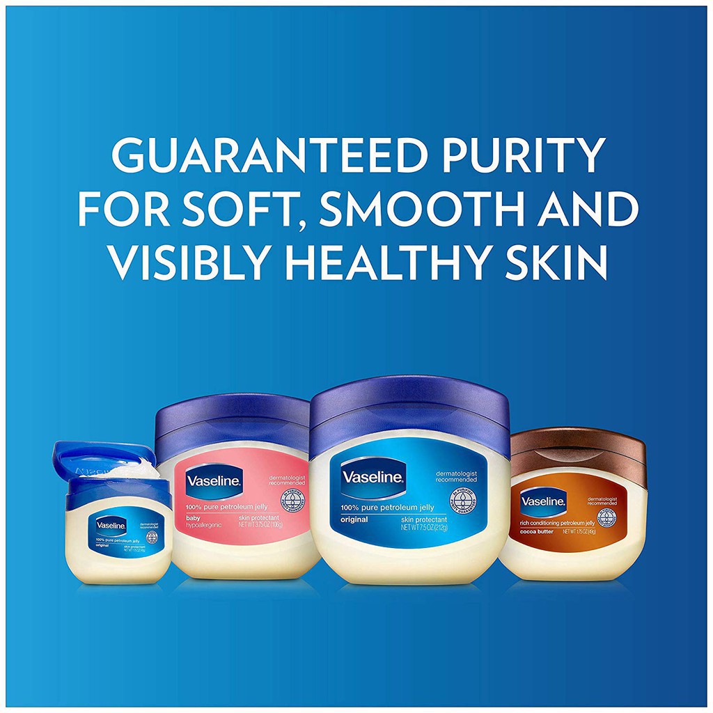 Sáp Dưỡng Ẩm Đa Năng Vaseline Pure Petrolium Jelly