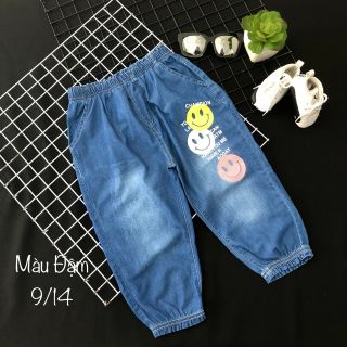 Quần bo jean cho bé gái 28-45kg